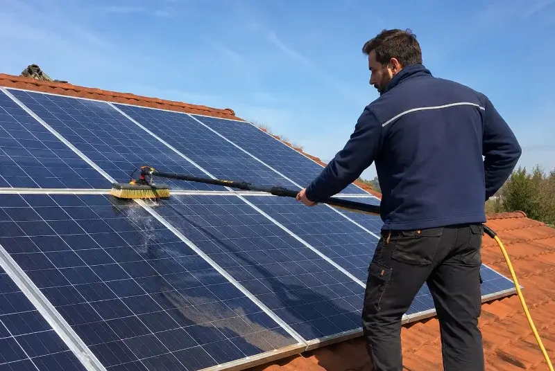 Nettoyage et entretien de panneaux solaires à Beaumont-Monteux